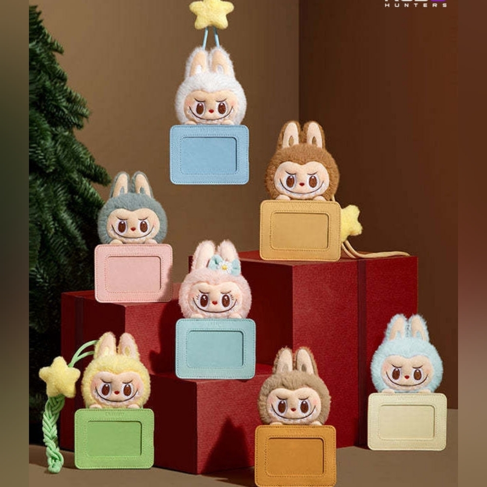 Labubu Twinkly Fairy Tale Plush Card Holder Blind Box NEW